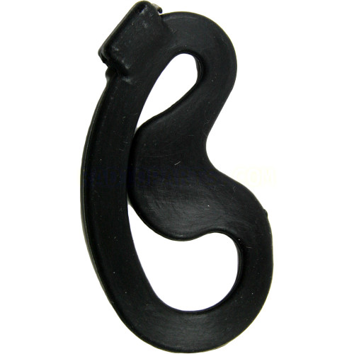 Motorola 0180358B33 Medium Black Earholder for Ear Microphone Systems