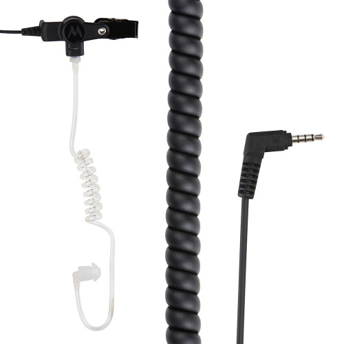Motorola PMLN7412B Receive-Only Earpiece With Coiled Cord