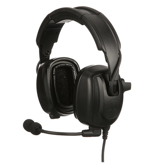 Motorola PMLN7468AR Over-the-Head, Heavy-Duty Headset With Boom Microphone