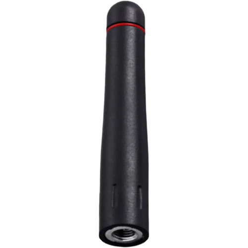 Icom FAS57US UHF Stubby Antenna 450-490MHz - F60/V Series Radio Antenna with Red Ring