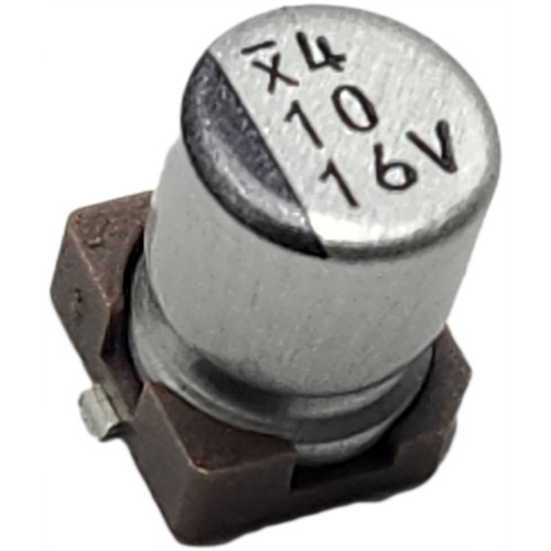 Motorola 2380090M06 Aluminum Electrolytic Capacitor 10µF 16V Surface Mount Component