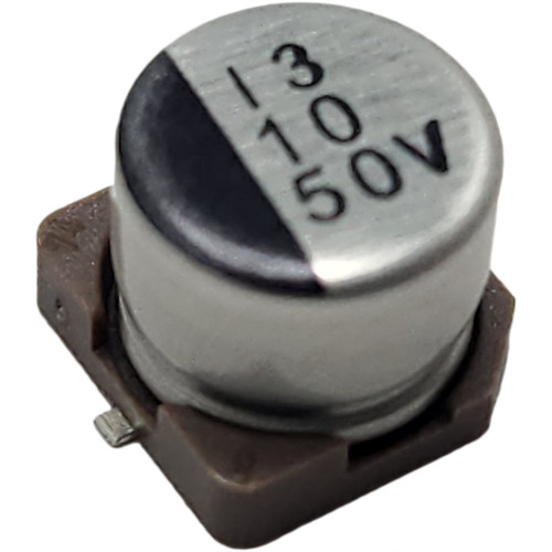 Motorola 2380090M24 Aluminum Electrolytic Capacitor 10µF 50V Surface Mount Component