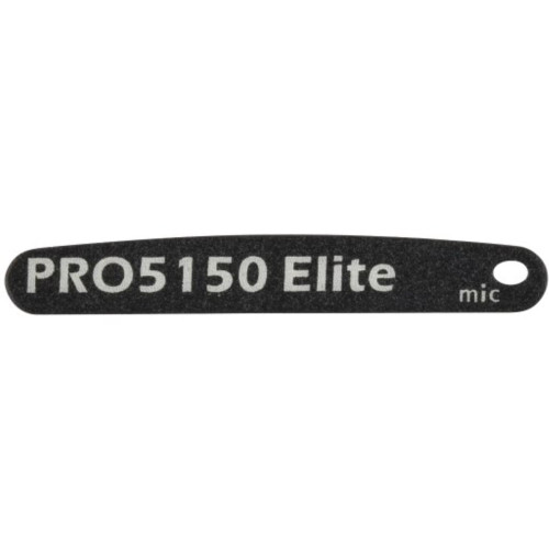 Motorola 3385959Z03 PRO5150 Elite Nameplate Label