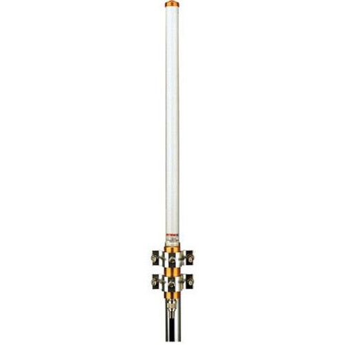 TE FG4603 460-470MHz 3.0dB Gain Fiberglass Enclosed Base Station Antenna.100 Watt with Direct N Female Term.Gold Base