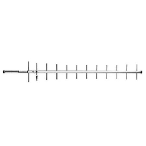 MAXRAD MYA45012 450-470 Mhz Directional Yagi Antenna.12 Ele., 12.25dB Gain, 300 Watt.Direct UHF Female Term.Includes Mounting Hardware