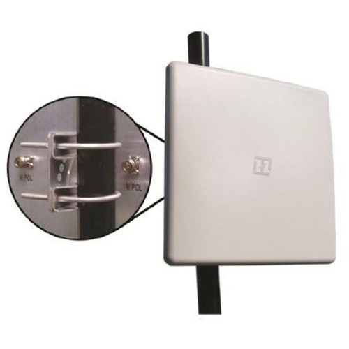 L-COM HG4958-19DP 4.9-5.8 Ghz 19dBi Dual Polarized Panel Antenna - N-Female Connectors
