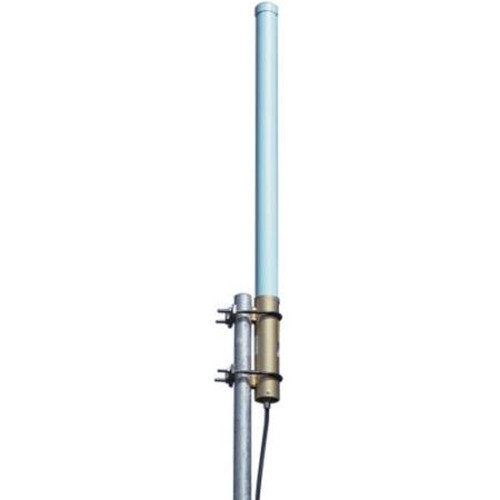 TELEWAVE ANT480F2DIN 450-512 Mhz Fiberglass Antenna.Omni 2.5 Dbd Gain, 500 W Direct 7/16 DIN F Term.Includes Mounting Hardware