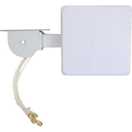 2.4/5GHz M6085085D3D1220 8.5 Dbi Directional Wifi Patch Antenna with 4x RPSMA Males and Articulating Mount.Aruba ANT-48 Equiv
