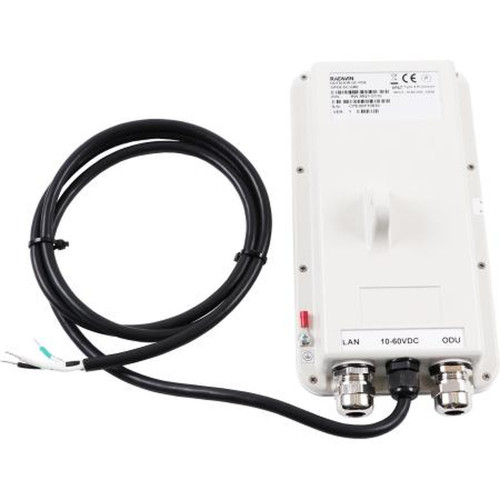 RADWIN RW-9921-0110 Outdoor DC POE Device for Radwin's Radios, with GBE Interface, Supports Power Range of 10-60 VDC