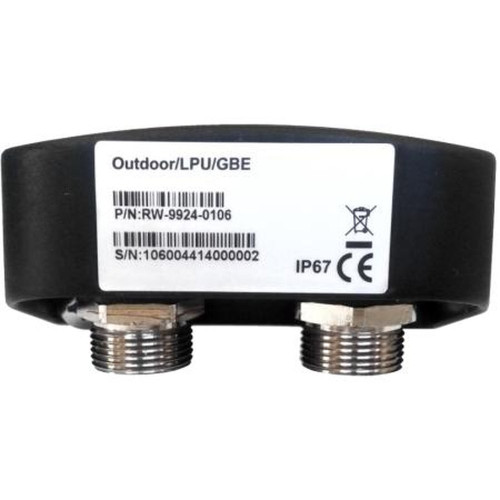 RADWIN RW-9924-0106 Outdoor Lightning Protection Unit for 10/100/1000Base-T Poe Surge Protector (including 0.5m CAT5e Cable and Wall/pole Mounting