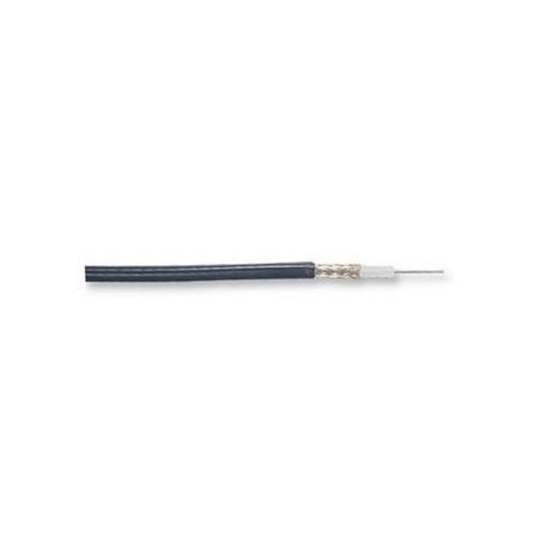 BELDEN 8267-1000 RG213/U, MIL-C-17G Black Coax, 50 Ohm Stranded Center Cond.1000' Spool PE Foam, 97% Shield Coverage, 66% Vel.of Prop.7.6 Db