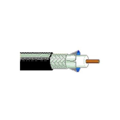 BELDEN 7732A 8771000 RG-11/U Plenum Cable, 14AWG Solid Solid.064" Bare Copper Conductor, Foam FEP Insulation, Duofoil + Tinned Braid Shield, Natural