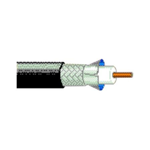 BELDEN 7810WB 0101000 RF400-WB Flex Cable.405" O.d.50 Ohms.Flooded Water-Resistant Black Polethylene Jacket.Uses 9913 and Land Mobile Radio Type