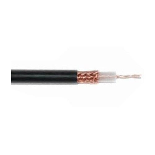BELDEN 8237-1000 RG8/U, JAN-C-17A Coax Cable.52 Ohm.VW-1 Vertical Wire Flame Rated.Poly Ins, 97% Shield Coverage, 66% Vel of Propagation, 8dB