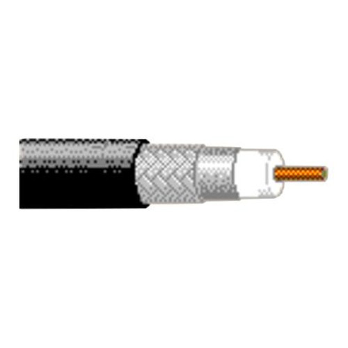 BELDEN 1530A 0101000 CATV Video, RG6, 18 AWG Bccs, Foil + Braid, CM PVC Jacket,1000 Ft, Gas -Injected Foam Polyethylene Insulation, Aluminum Braid