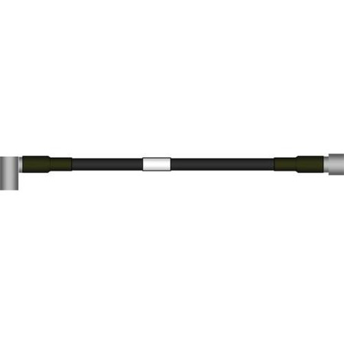 COMMSCOPE F2A-PDFDR-5 5' Sureflex Jumper Consists of FSJ2-50 3/8" Superflexible Cable with DIN Female Bulkhead on One End and DIN Male Right Angle on