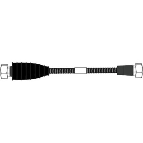 COMMSCOPE F1A-XMHF-3-P-W1 FSJ1-50A Sureflex Jumper with Interface Types NEX10 Male and 4.3-10 Male, with HELIAX Sureguard Weatherproof Boot on NEX10