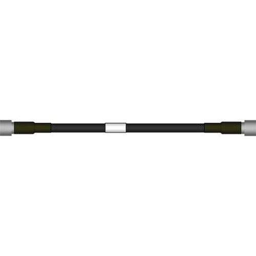 COMMSCOPE F1A-HMHM-8-P FSJ1-50A Sureflex Jumper with Interface Types 4.3-10 Male and 4.3-10 Male, 8FT