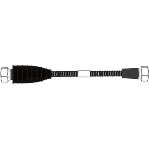 COMMSCOPE F1A-XMHM-1M-P-W1 FSJ1-50A Sureflex Jumper with Interface Types NEX10 Male and 4.3-10 Male with HELIAX Sureguard Weatherproofing Boot on