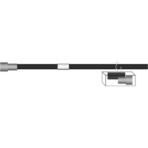 COMMSCOPE L4A-PNMDM-3M-X 3 Meter Sureflex Jumper with N Male Connector Attached to One End and a Loose 7/16 DIN Male Connector to Be Field Installed