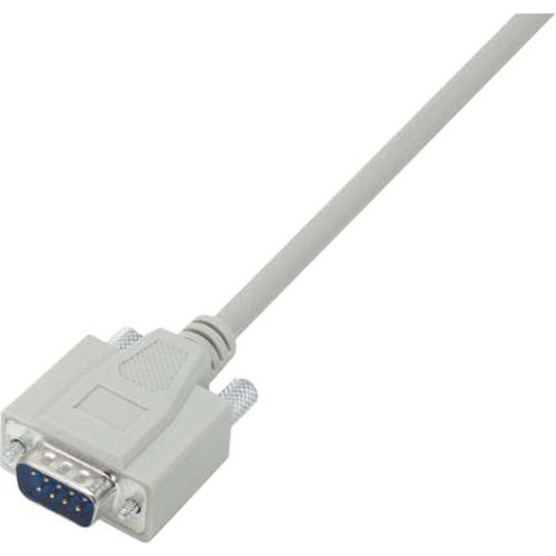 L-COM CSMN9MF-5 Deluxe Molded D-Sub Cable, DB9 Male / Female, 5.0 Ft