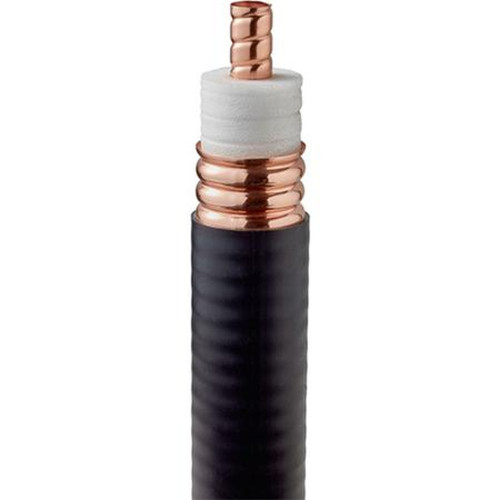 RFS LCF214-50JA 2-1/4" Foam CELLFLEX "a" Series Cable.Annular Corrugated Copper Outer Conductor, Corrugated Copper Tube Center Conductor.24" Bending