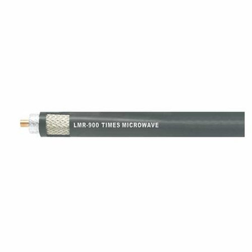 TIMES LMR-900-DB MICROWAVE LMR900DB Cable.Water- Tight 7/8" Cable with an Inert Polymeric Flooding Compound in the Braiding.Meets ASTM D4565 & ANSI