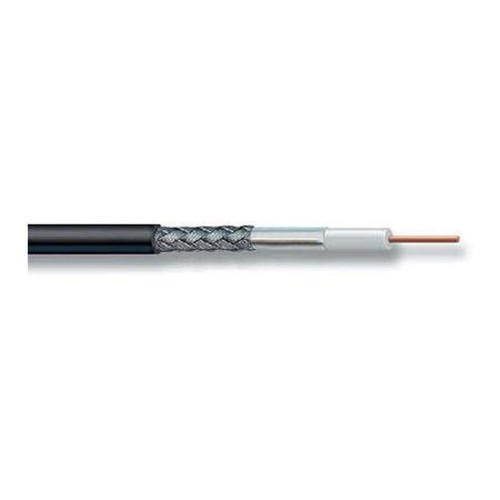 TIMES LMR-195-FR MICROWAVE Fire-Retardant LMR-195 Coaxial Cable.Comparable Performance to RG142.Uses RG58 Connectors.Black Jacket.Cmr/pmr Rated