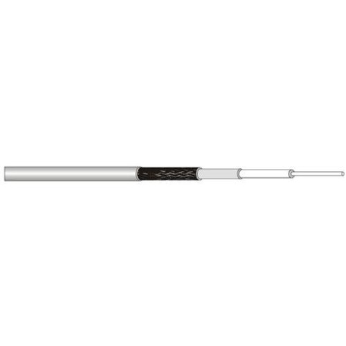 VENTEV TWS-200 50 Ohm Coaxial Indoor/outdoor Braided Cable.3/16" O.d.Stranded Outer Conductor, Solid Copper Center Conductor