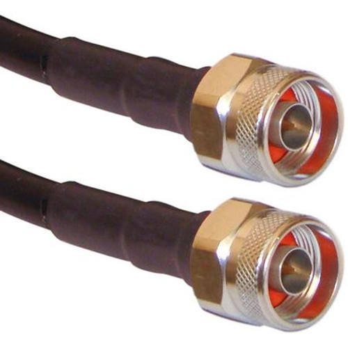 VENTEV LMR240FR-NMHNMH-1 1' LMR-240FR Jumper with N Male Hex to N Male Hex Connectors.2 Custom Labels and Ventev Label
