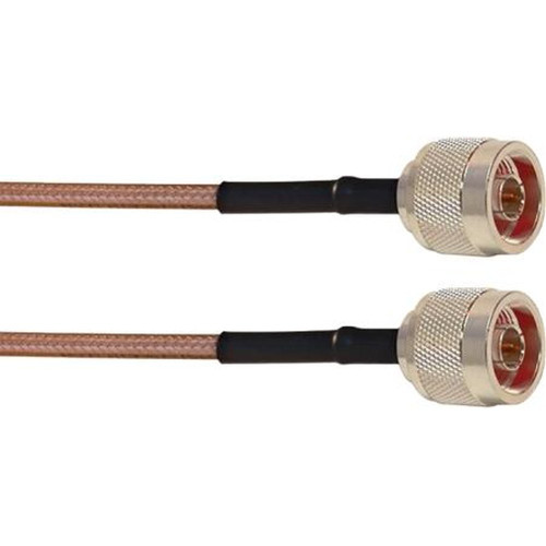 VENTEV RG142UNMNM-2 2' Jumper with RG-142U Cable and N MALE Connector on Both Ends