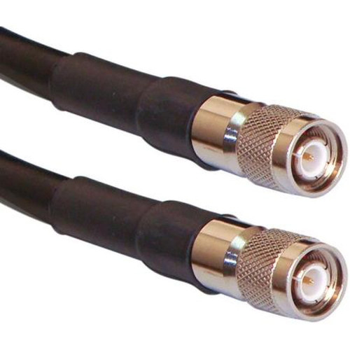 VENTEV LMR400UFTMTM-25 25' LMR-400UF Jumper with TNC Male Connectors, Crimp/solder.2" of 3-to-1 Heat Shrink at Each Connector