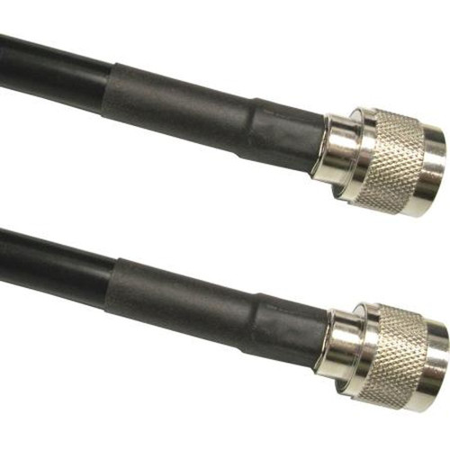VENTEV 400-07-07-P50' 50' TWS-400 Antenna Extension Cable with N Male to N Male.Includes Heat Shrink.Heat Shrink