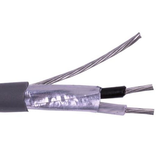 BELDEN 8762 Polyethylene Insulated Twisted Pair.20 Awg Stranded Tinned Copper Drain Wire.Chrome PVC Jacket