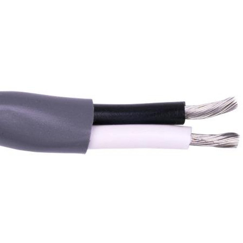 BELDEN 8473 14 Gauge Paired Sound Cable.Tinned Copper, PVC Insulated, Twisted Pair, Chrome PVC Jacket.Unshielded.500 Feet 2 Conductor