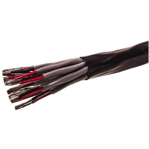 BELDEN 1818P 0101000 1000' 22 AWG Stranded (7x30) TC Conductor, Polyolefin Insulation, Individually Shielded with Bonded Beldfoil, PVDF Jacket