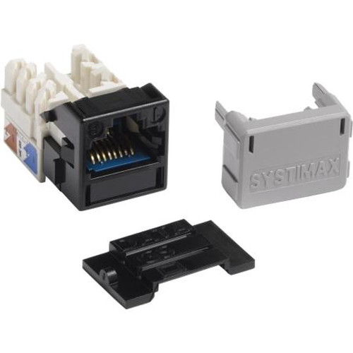 COMMSCOPE 760092361 Gigaspeed X10D MGS600 Series Information Outlet, Black