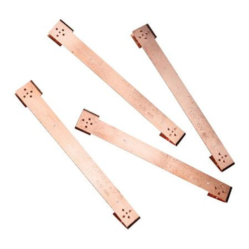 COMMSCOPE 553455-2 Undercarpet Individual Tap Clip, Copper