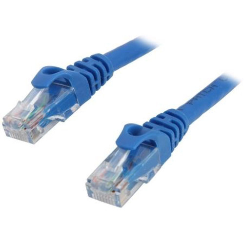 SIGNAMAX C6-115BU-50FB 50' Category 6 Patch Cord.Made of Twisted Pair Cable with RJ45 Male Connectors on Each End.Molded Ends.Snag Proof.Blue