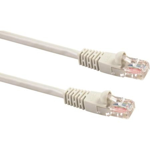 SIGNAMAX C5E-114GY-10FB 10 Foot Category 5e Patch Cable.Made of Twisted Pair Cable with RJ45 Plug on Each End.Molded Ends.Snag Proof.Gray Jacket