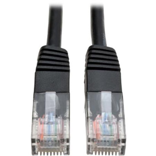 Cat5e N002-050-BK 350MHz Patch Cable (RJ45 M/m) - Black, 50'