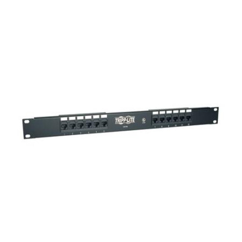 12Port N052-012 1U Cat5e 110 Patch Panel 568B RJ45 Ethernet