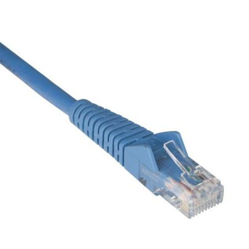 TRIPP N201-001-BL LITE 1' Cat6 Gigabit Patch Cord RJ45 M/m Blue