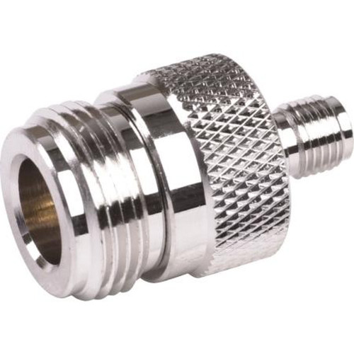 RF RSA-3477 INDUSTRIES SMA Female to N Female Straight Adapter.Nickel Plated Body, Gold Plated Pin, Teflon Dielectric