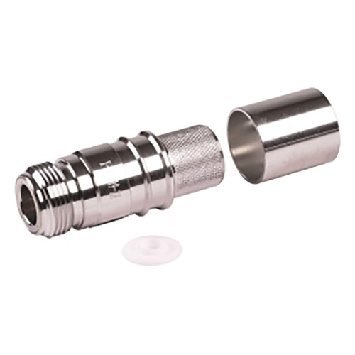 TIMES EZ-600-NF-X N Female for LMR600 Coaxial Cable.Crimp Type