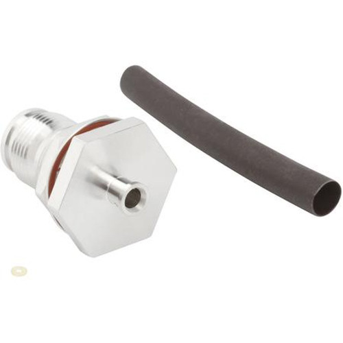 AMPHENOL 225-108J-52S 2.2-5 Straight Solder Jack RG- 402 0.141-inch Conformable Times Tflex 402 Bulkhead 50 Ohm