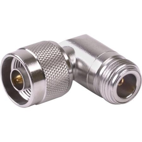 AMPHENOL 172126 CONNEX N Female to N Male Right Angle Adapter.Nickel Plated Body, Gold Contacts.Dielectric Is Teflon