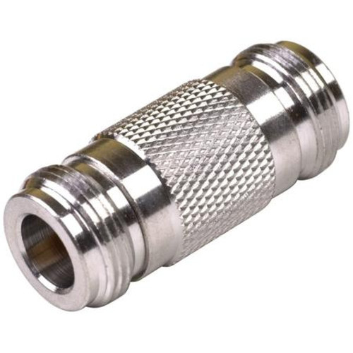 AMPHENOL 172123 CONNEX N Female to N Female Adapter.Nickel Plated Body, Gold Plated Contacts