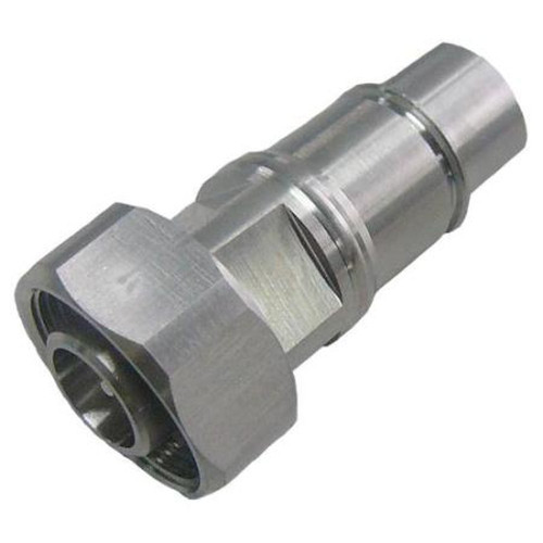 COMMSCOPE L2TKM-PL Heliax 4.1/9.5 Mini-DIN Male for 3/8" LDF2-50 Cable.Silver Plated Inner Contact Plating with Captivated Center Pin