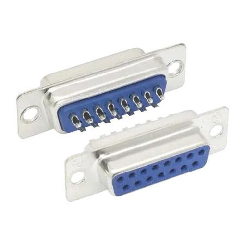 L-COM SD15S Solder Cup D-Sub Connector, DB15 Female
